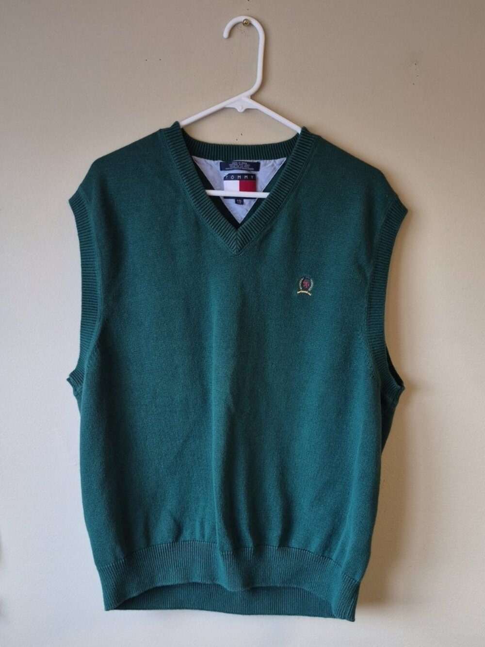 Tommy Hilfiger Classic Green Sweater Vest